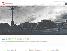 Tablet Screenshot of genucam.com